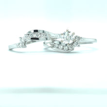 Load image into Gallery viewer, White Gold and Diamond Engagement Set
