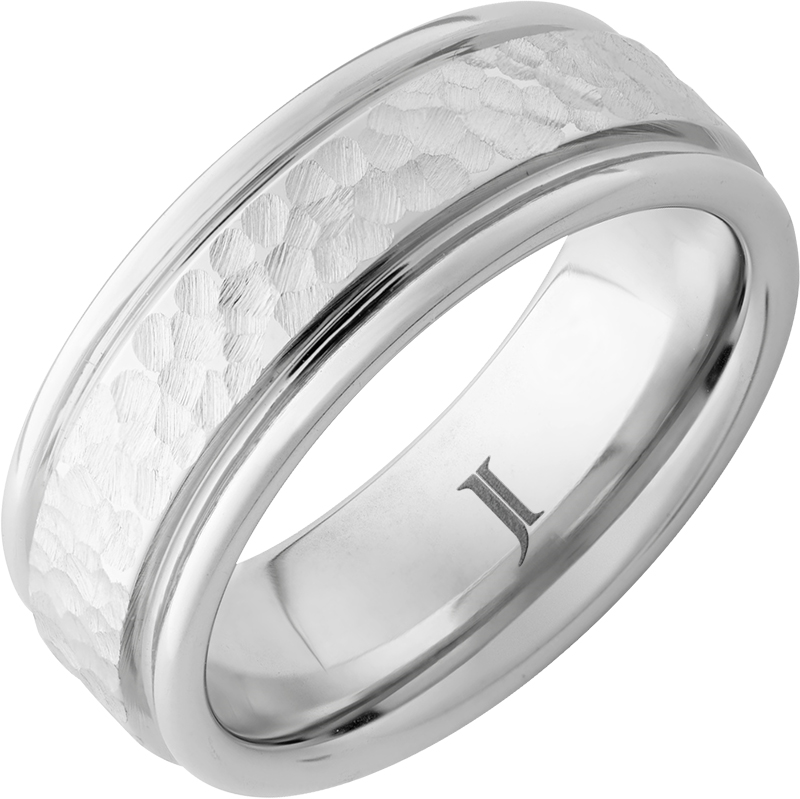 Moongazer -Serinium® Moon Surface Finish Ring Size 11.5