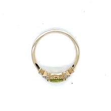 Load image into Gallery viewer, Elongated Oval Peridot Ring
