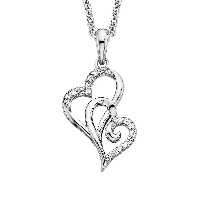 Double Heart Pendant