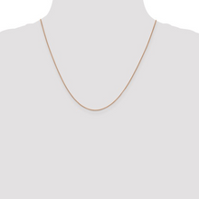 Load image into Gallery viewer, 20 Inch Rose Gold Box Chain
