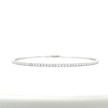 Load image into Gallery viewer, Flexible Diamond Bangle Bracelet
