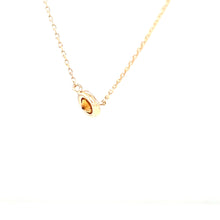 Load image into Gallery viewer, Yellow Gold Citrine Necklacew
