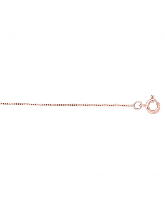 20 Inch Rose Gold Box Chain