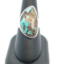 Load image into Gallery viewer, One of a Kind Hand Forged Turqoise Ring
