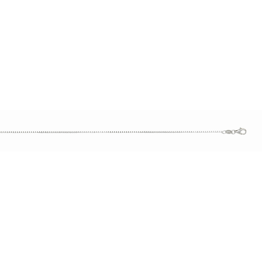 1.1mm 18 Inch Sterling Silver Box Chain