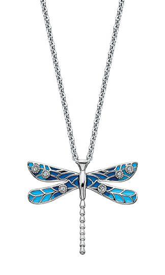 Colorful Dragonfly Necklace