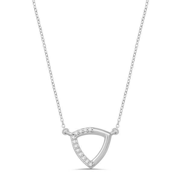 Geometric Shaped Diamond Necklace