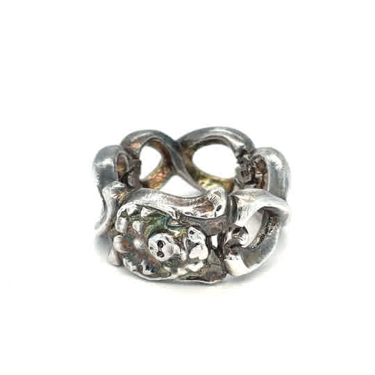 One of a Kind Silver Ring by Lacey