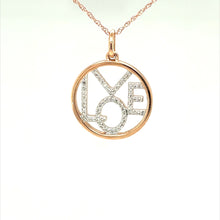 Load image into Gallery viewer, Rose Gold Love Necklace
