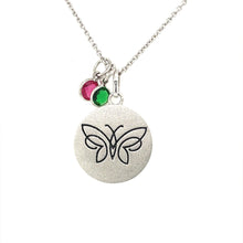 Load image into Gallery viewer, Butterfly Baby’s Breath Necklace
