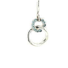 Load image into Gallery viewer, Aquamarine Sterling Silver Earrings

