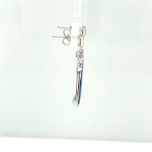 Load image into Gallery viewer, Australian Opal Earrings in Silver
